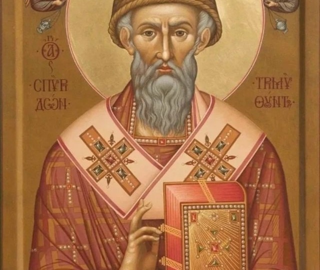 ПРЕПОДОБНЫЙ СПИРИДОН ЧУДОТВОРЕЦ, ЕПИСКОП ТРИМИФИЙСКИЙ