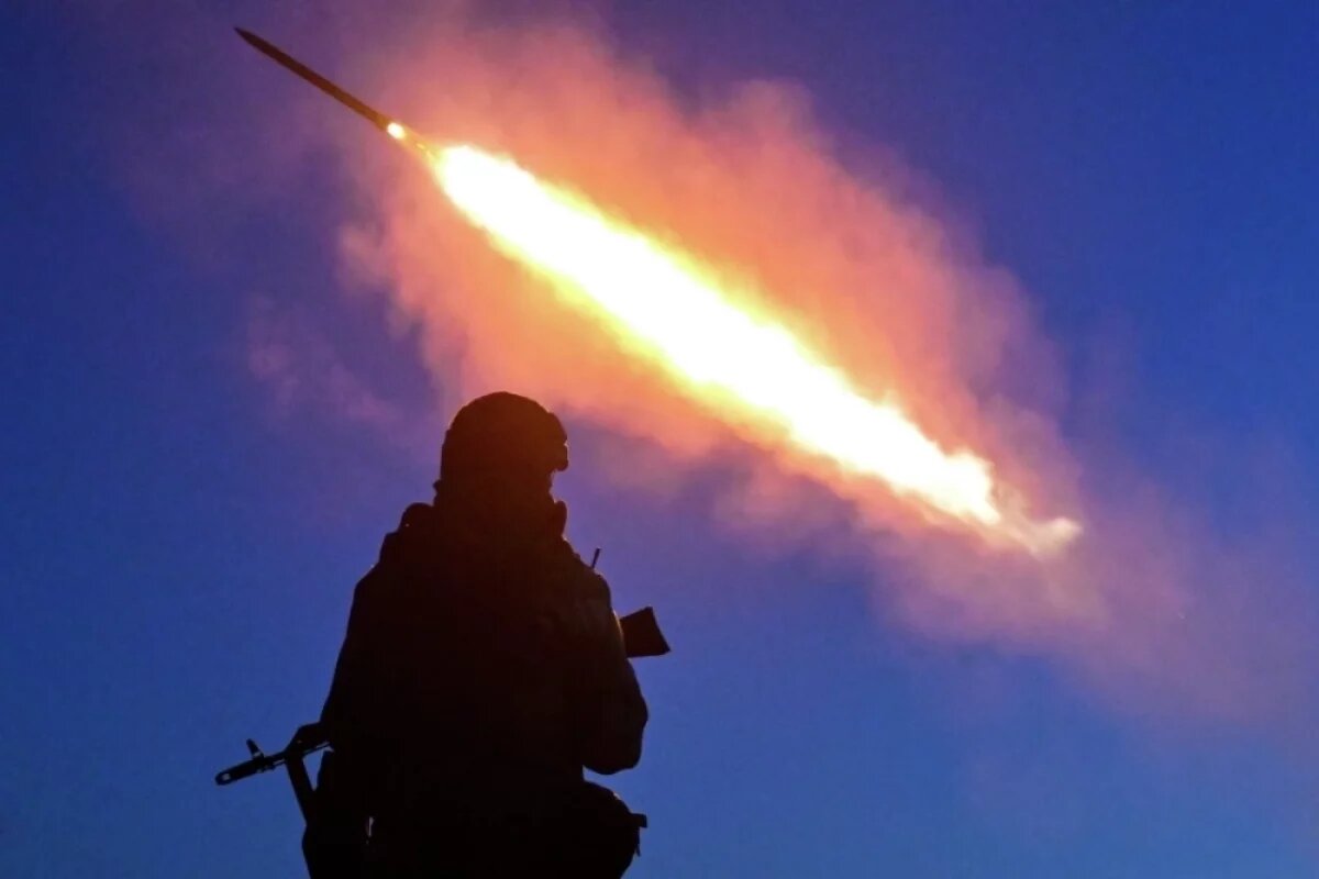    Боевая работа РСЗО «Град» группировки «Центр» на красноармейском направлении в зоне СВО.