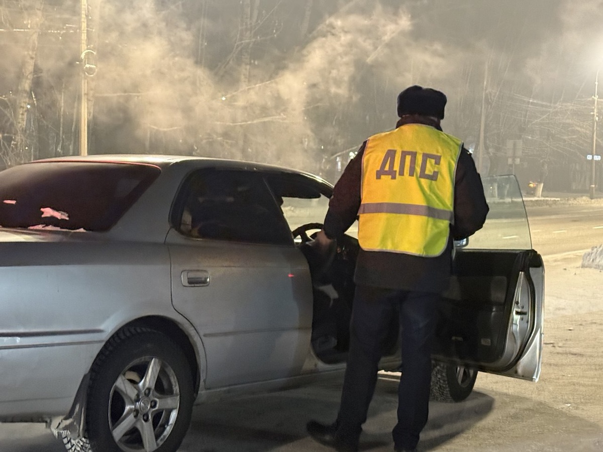 За 11 месяцев в Туве задержаны 364 водителя, повторно севших за руль в нетрезвом виде)