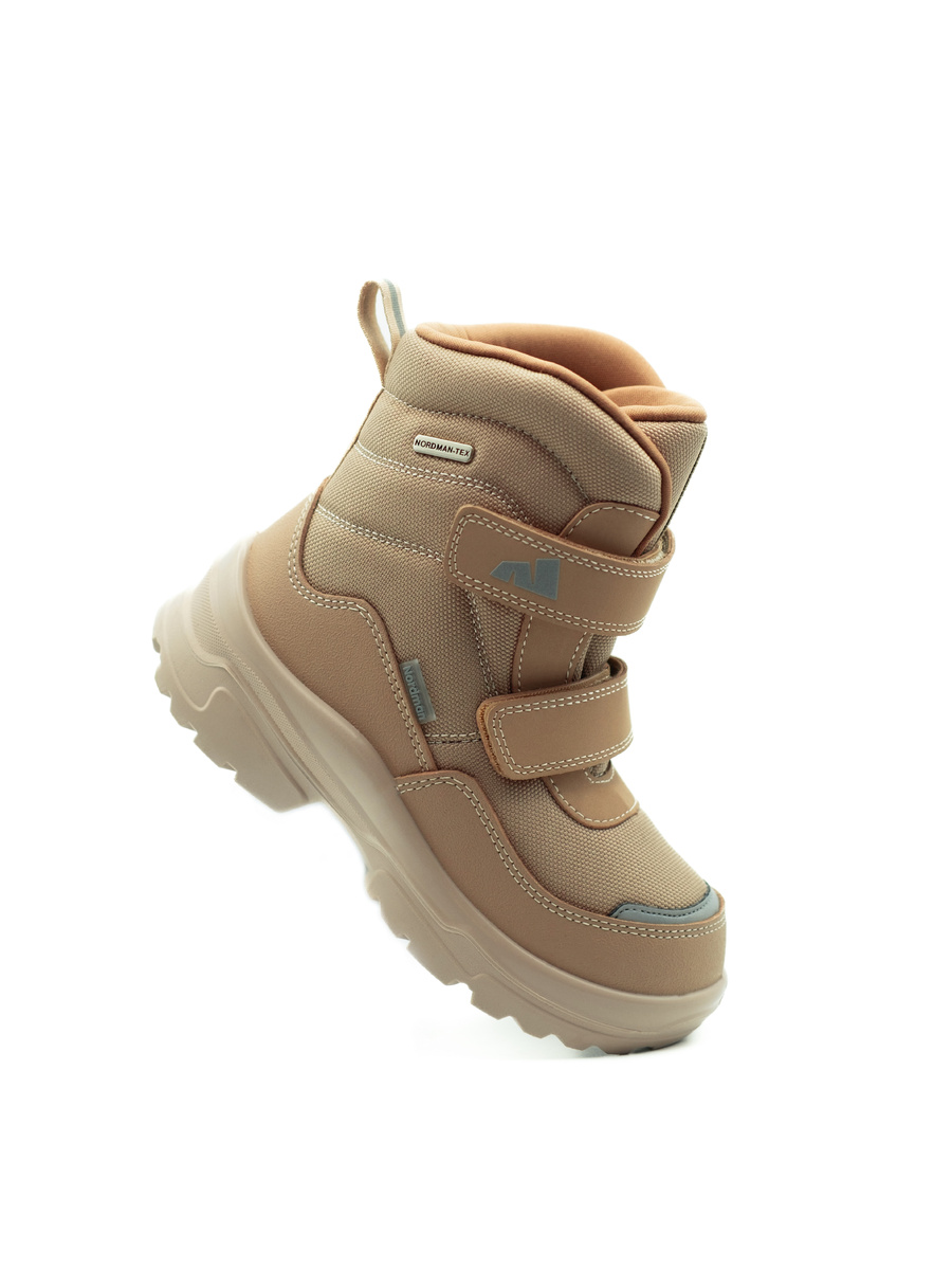 Детские зимние ботинки для девочек из натуральной кожи Nordman Cosmo