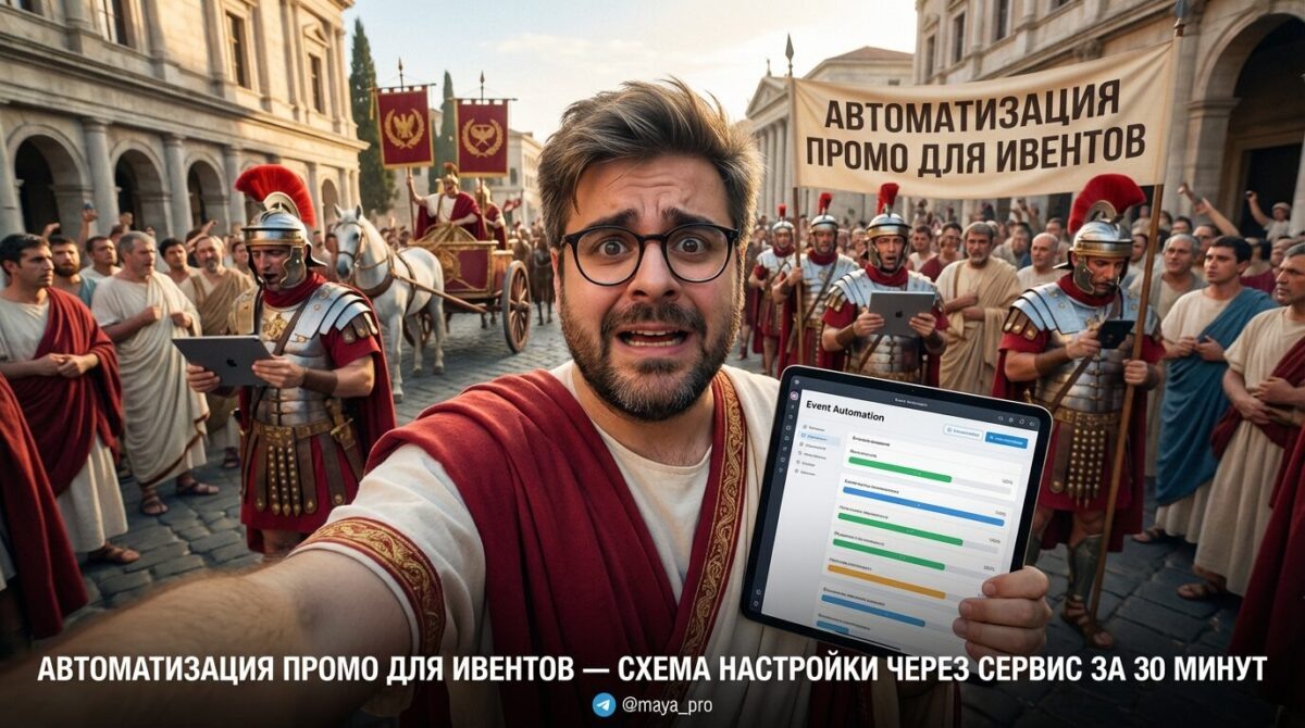    Автоматизация промо ивентов за 30 минут Артур Хорошев
