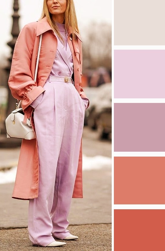 Палитра января