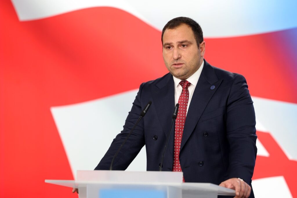 Депутат от правящей партии "Грузинская мечта – демократическая Грузия" Ираклий Кирцхалия.