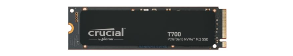 Ёмкость: 1 ТБ, 2 ТБ, 4 ТБ | Связь: M.2 | Скорость чтения: 11 700 МБ/с | Скорость записи: 9 500 МБ/с