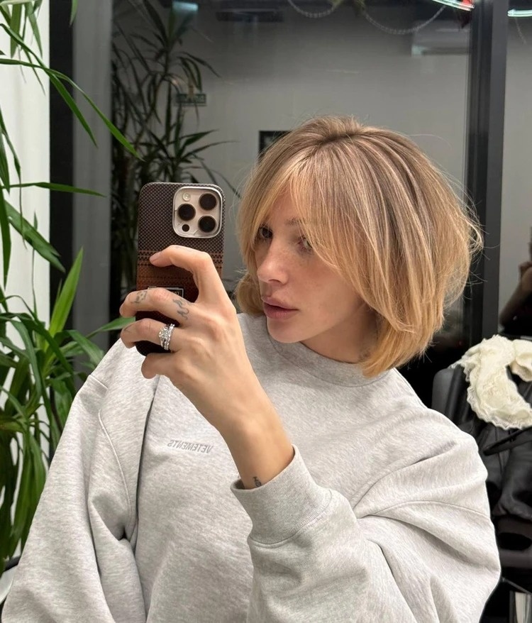  Настя стала блондинкой опять. Фото: соцсети Анастасии Ивлеевой