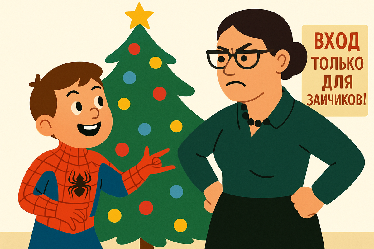 Конфликт поколений на ёлке в детском саду: "Никаких Пауков на утреннике, только патриотичные Зайчики и Мишки!"