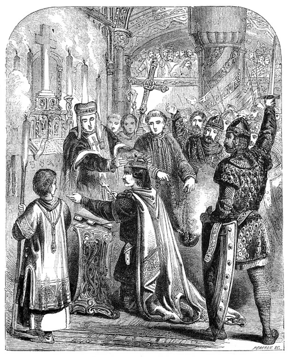 Вильгельм Завоеватель после победы в битве при Гастингсе в 1066 году двинулся на Лондон и был коронован в Вестминстерском аббатстве в Рождество.