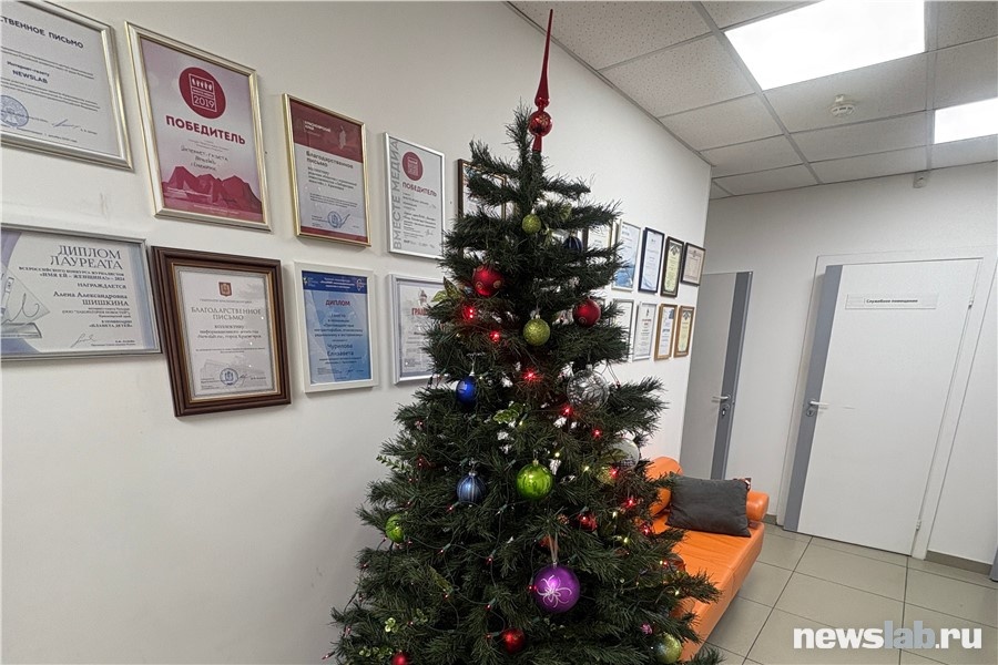 Как вам наша ёлочка?