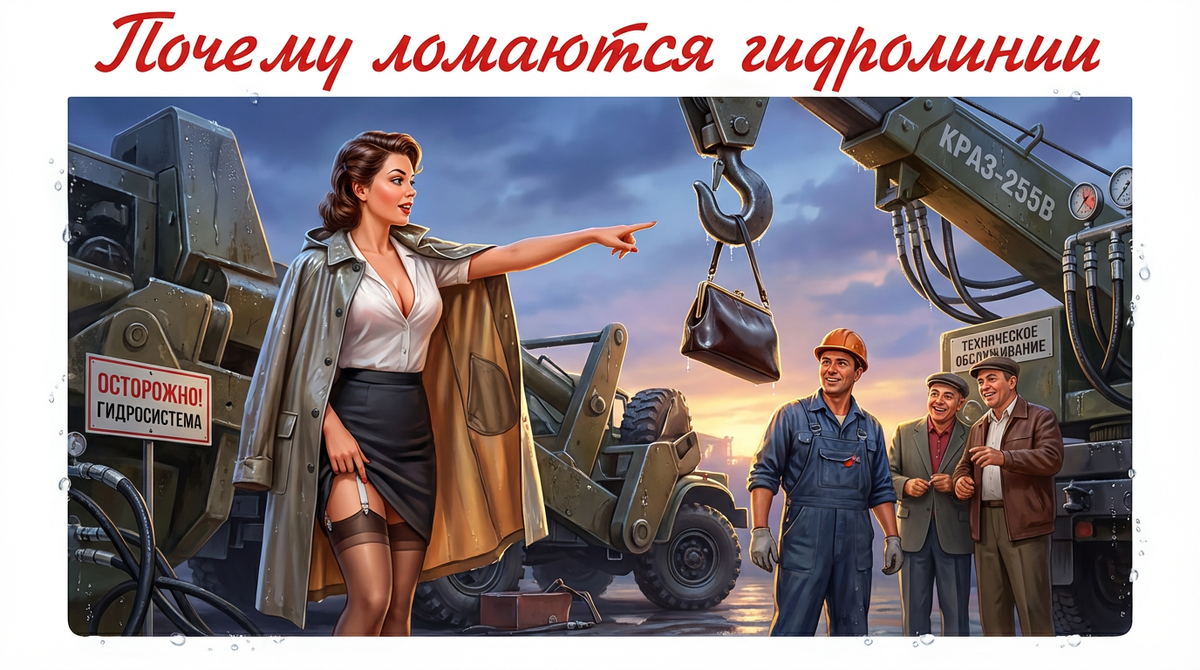    Гидролинии: причины поломок и профилактика на объекте admin