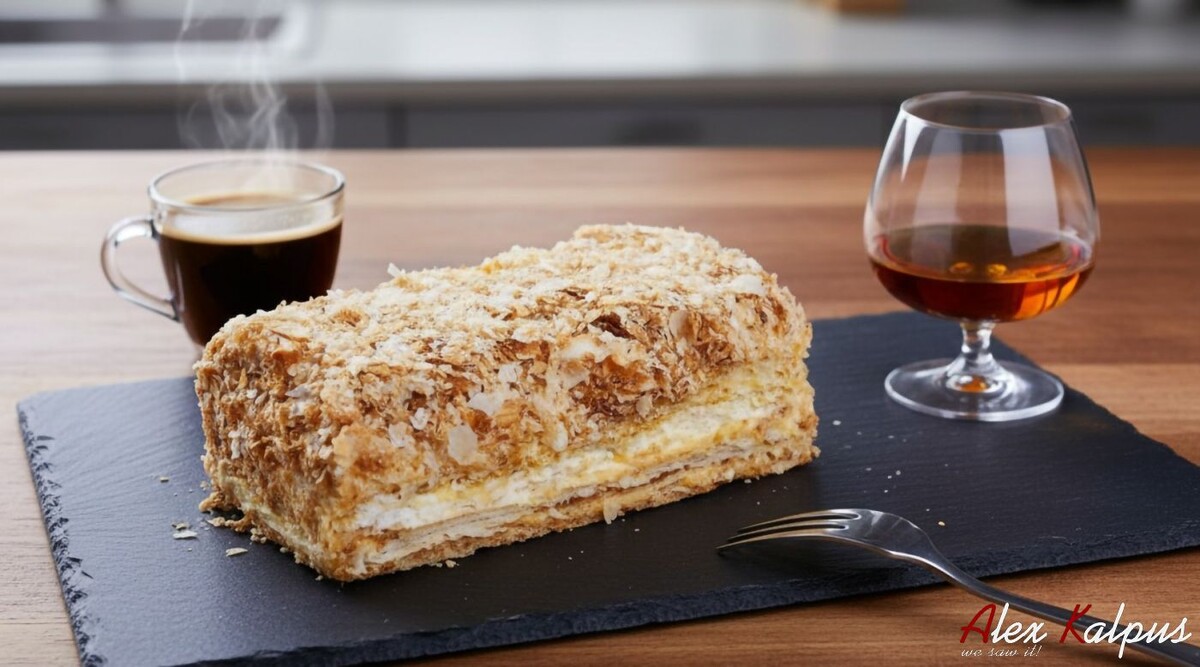 Торт Наполеон в Тбилиси - показатель, что Новый Год наступил или приближается!