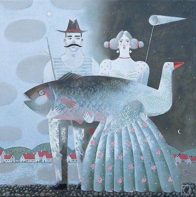 © Олеся Свирская. Гармония. Холст, масло. 50 х 50см.