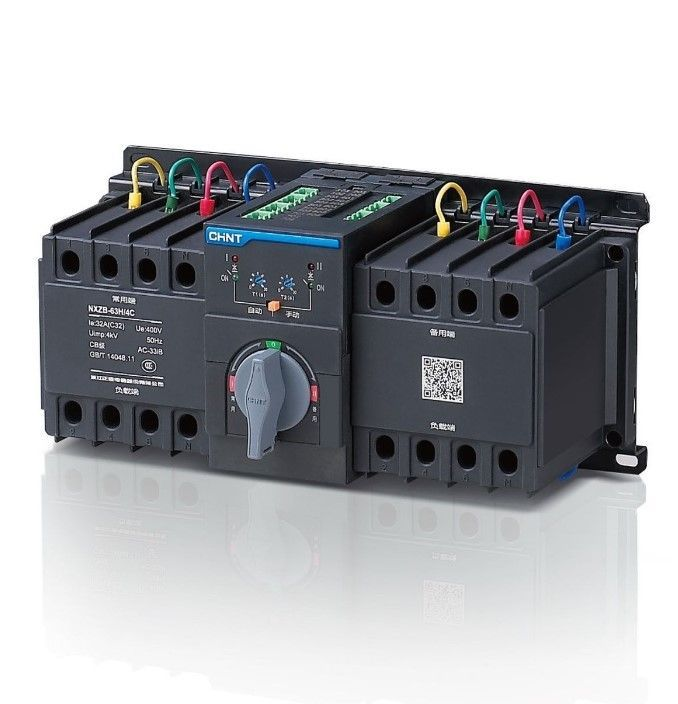 Устройство автоматического ввода резерва АВР 63А NXZB-63H/4C D63 (R) CHINT (171633)