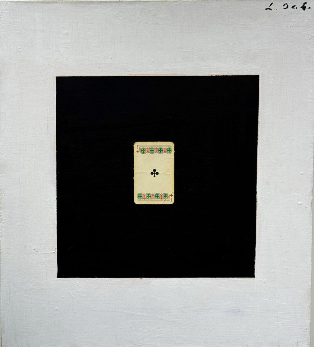    Выставкой художницы Лианы Эль-Сафади Александр открыл свою Siniavskii Gallery, а работа «Козырной супрематический» пополнила его личную коллекцию. Фото: Изображение предоставлено Собака.ru Александром Синявским