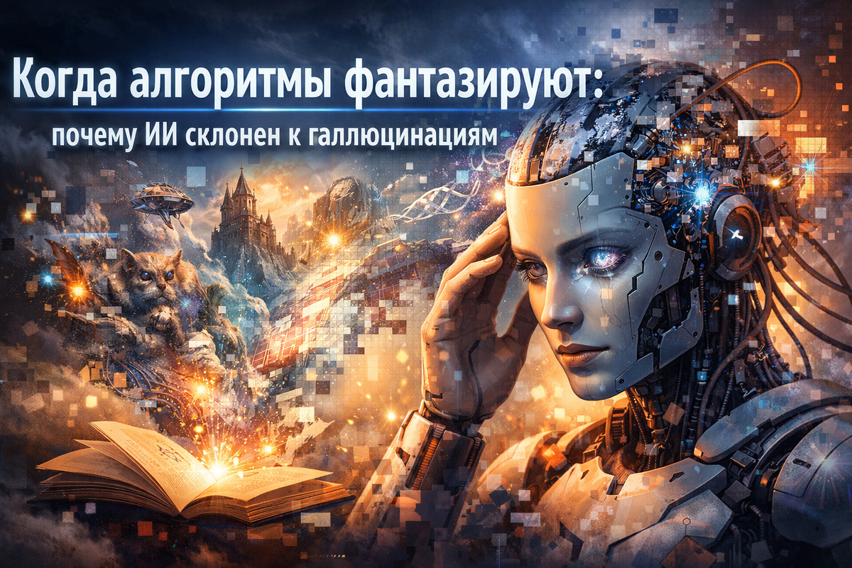 Когда алгоритмы фантазируют: почему ИИ склонен к галлюцинациям