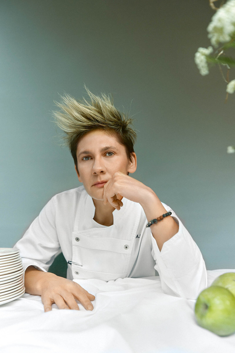    Анна Рязанская, шеф-повар ресторана «Сад», Санкт-Петербург Фото: Алексей Шевцов