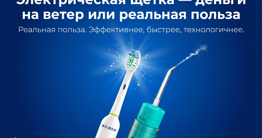 Электрическая щетка — деньги на ветер или реальная польза