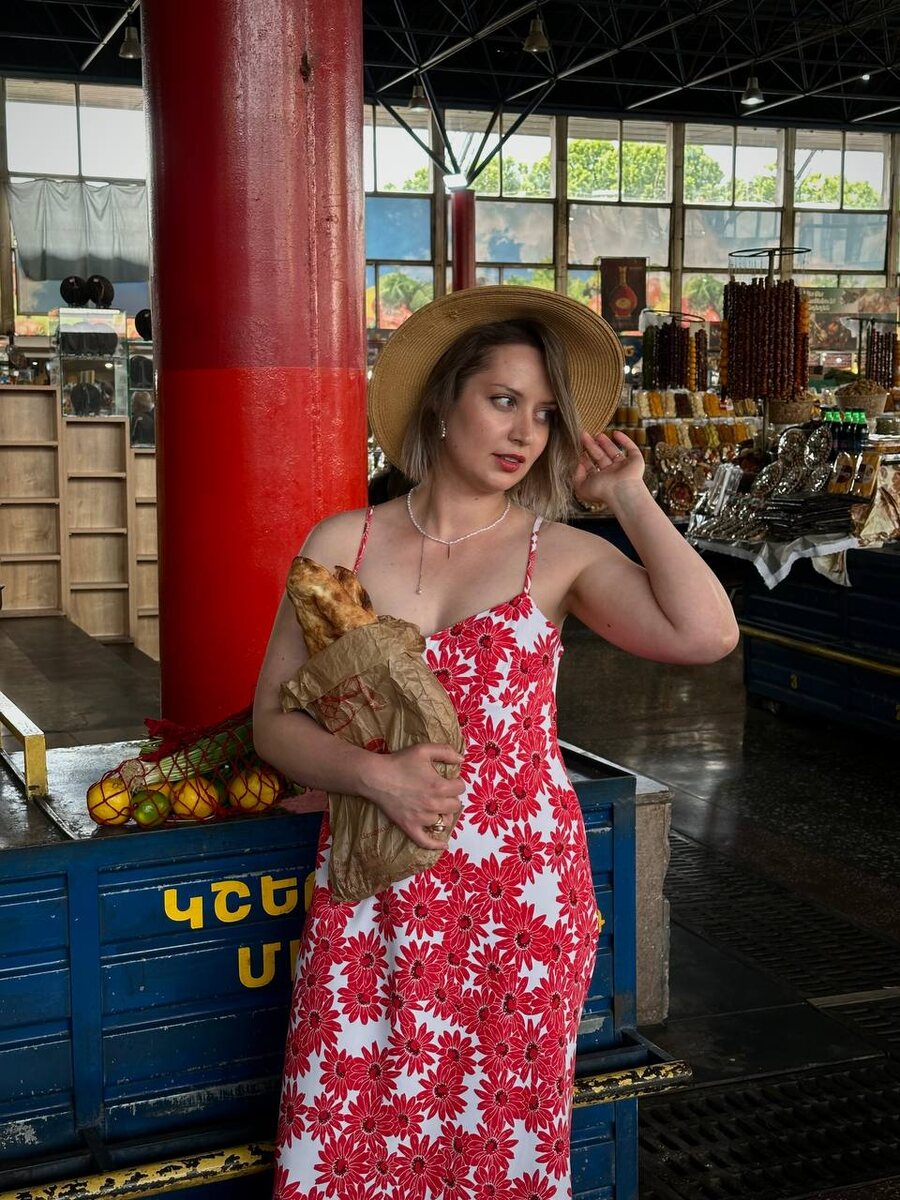 моя фотосессия на рынке ГУМ