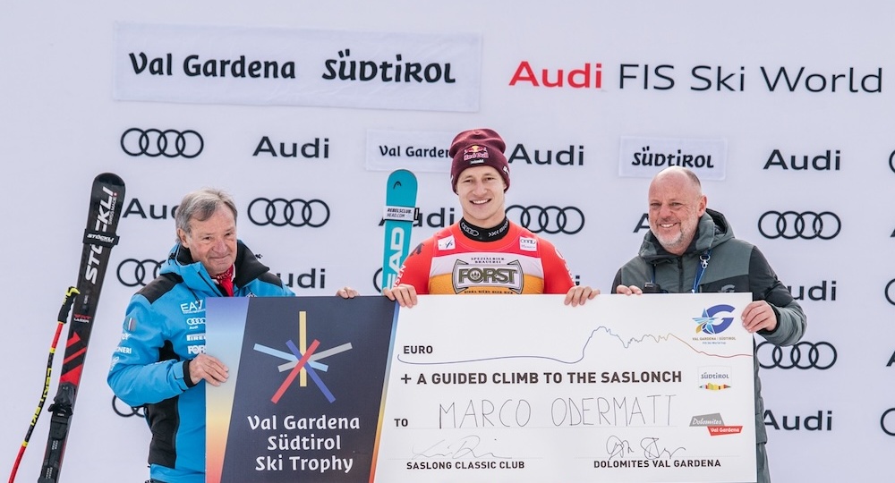 Марко Одерматт вновь выиграл специальный приз Доломитовых Альп