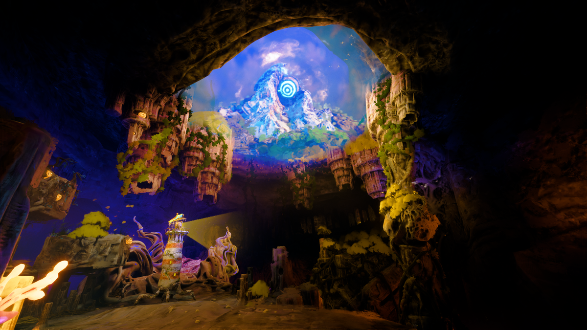 Скриншот. Keeper. Разработчик: Double Fine. 2025 год