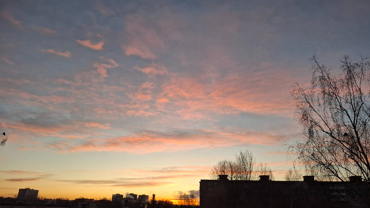 Никакой телефон не в силах передать всю красоту восхода!