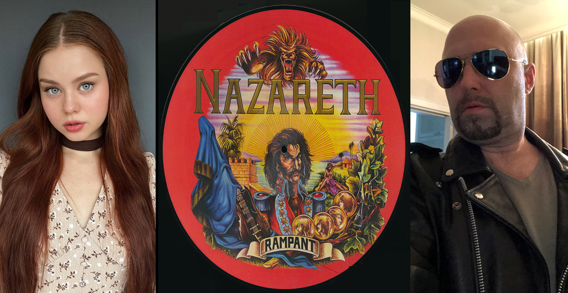 Обложка НОВЕЙШЕГО ВИДЕО обзора ROCK Готовцефф Band | NAZARETH "Rampant"