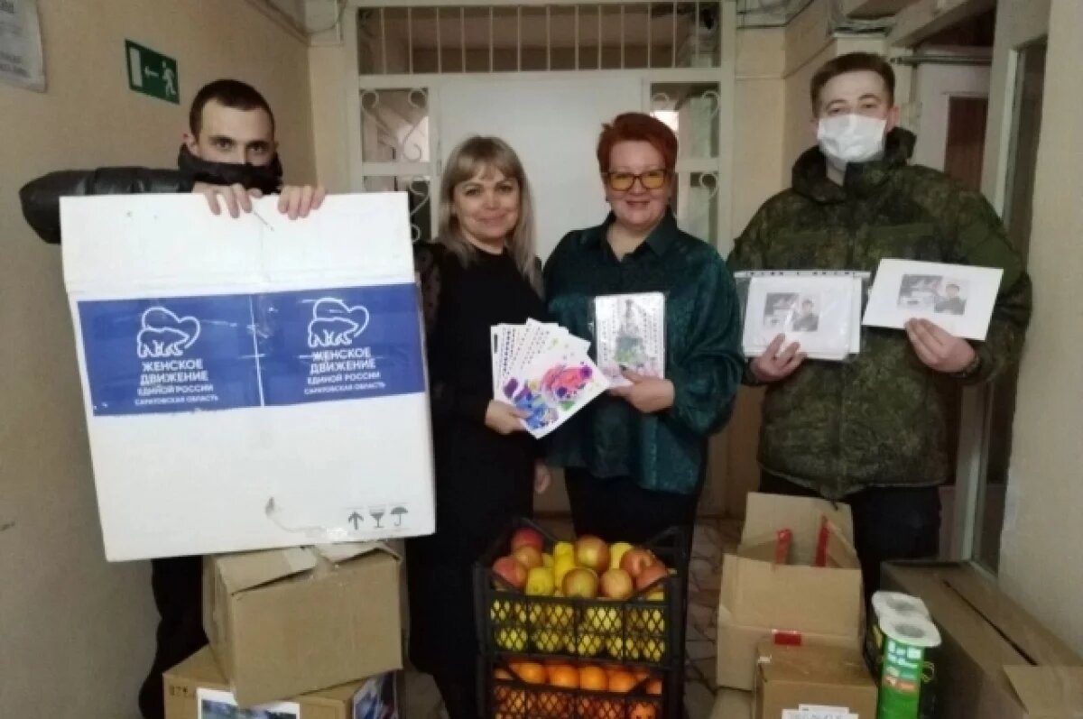    Саратовцы продолжают передавать гуманитарную помощь бойцам спецоперации