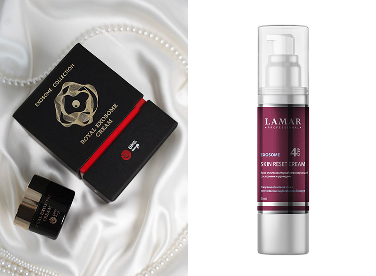 Крем для лица с экзосомами Enhel Beauty   /   Крем с экзосомами и церамидами Lamar