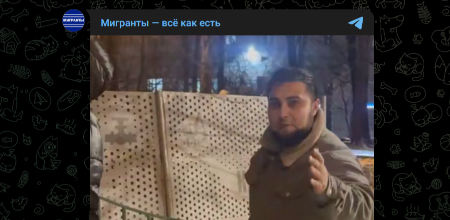 Фото: Telegram-канал "Мигранты - всё как есть"