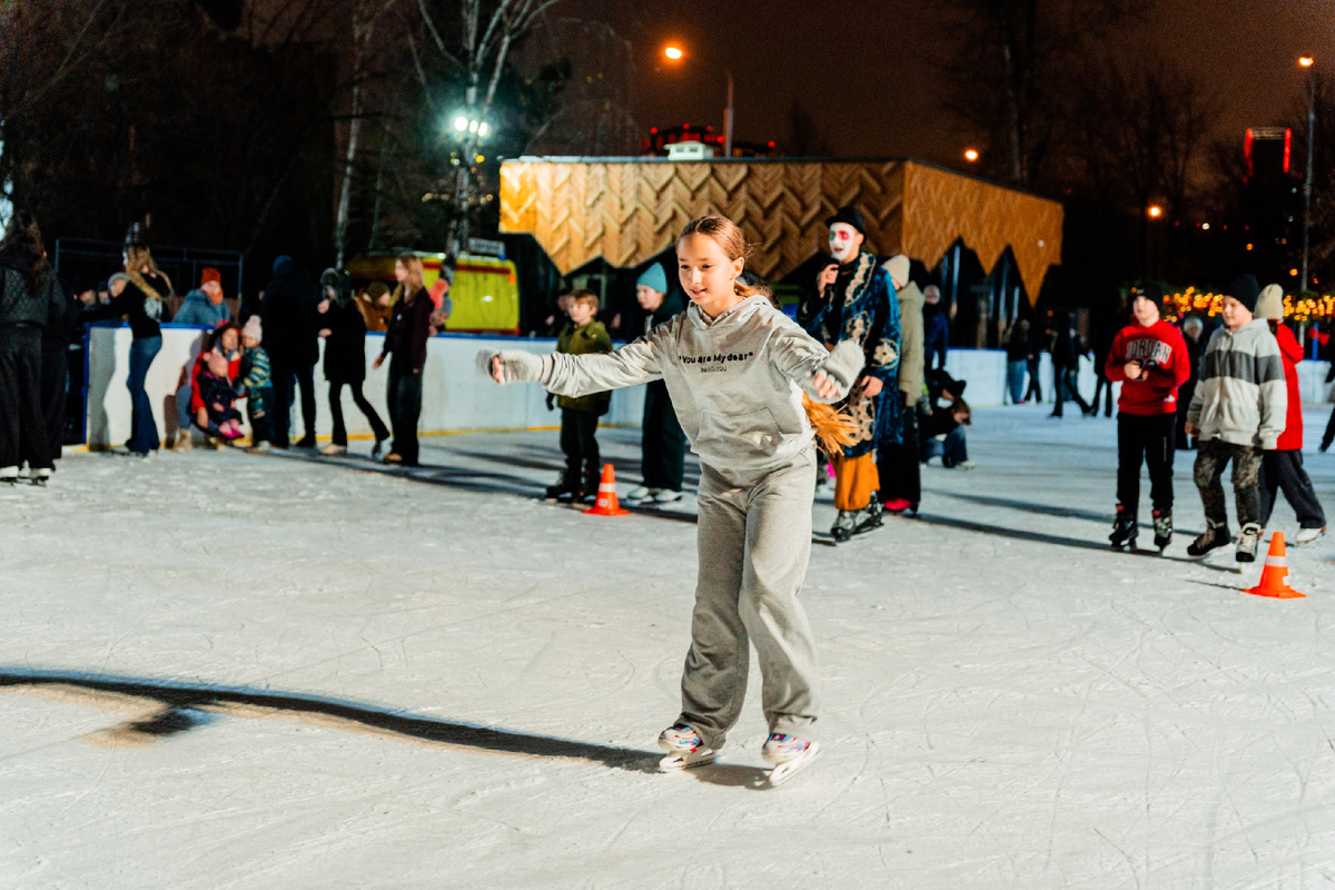 Каток «Полярный» в парке «Фили». Фото: пресс-служба парка «Фили»