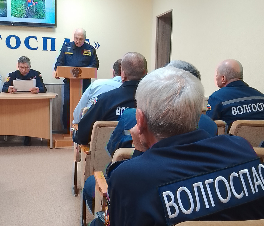Астраханские Спасатели ГКУ «Волгоспас» подвели итоги служебной деятельности за 2025