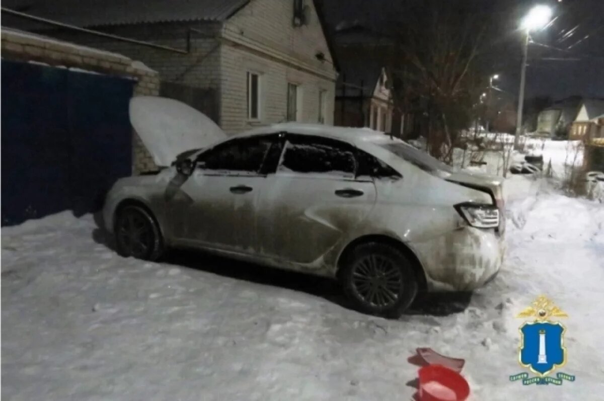    Житель Димитровграда поджёг машину соседа