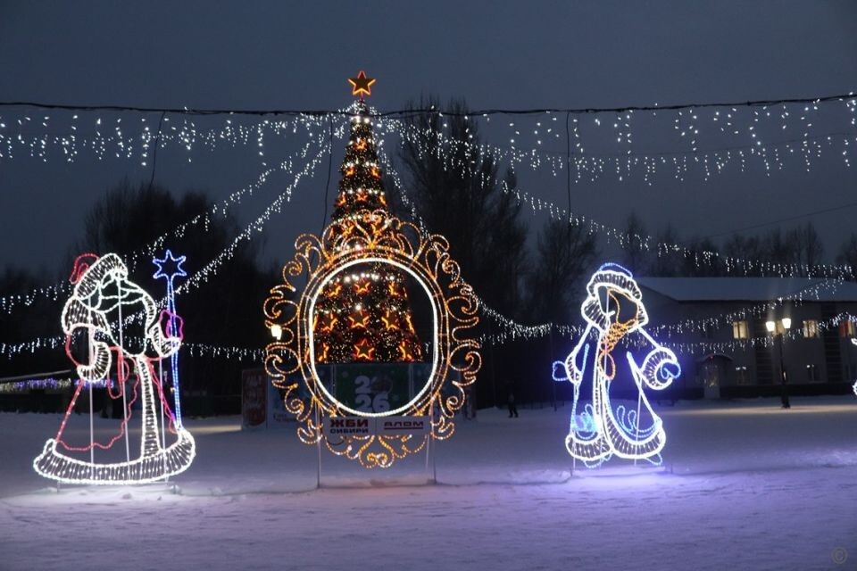    Ленинский район перед Новым годом. Источник: barnaul.org