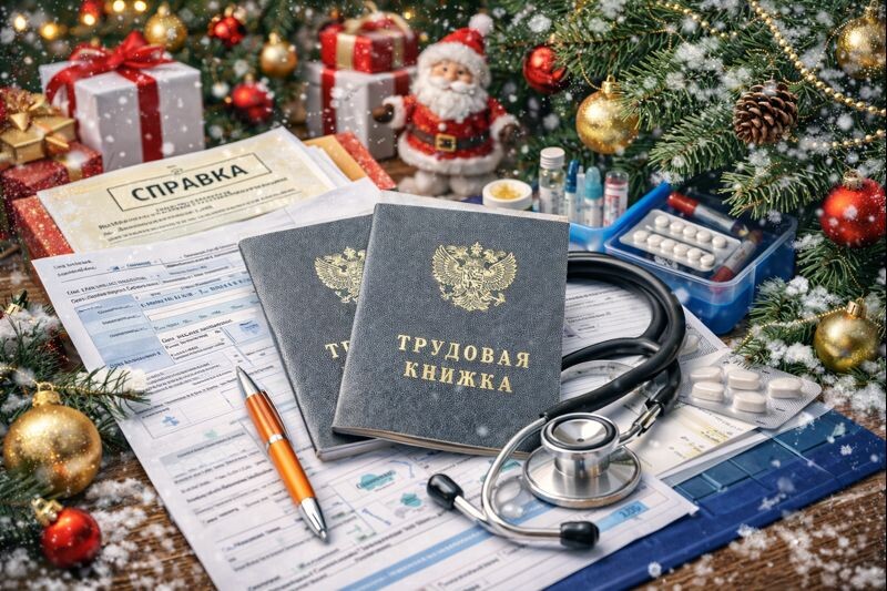 Новогодние праздники — лучшее время оформить медицинскую справку (да, это не шутка)