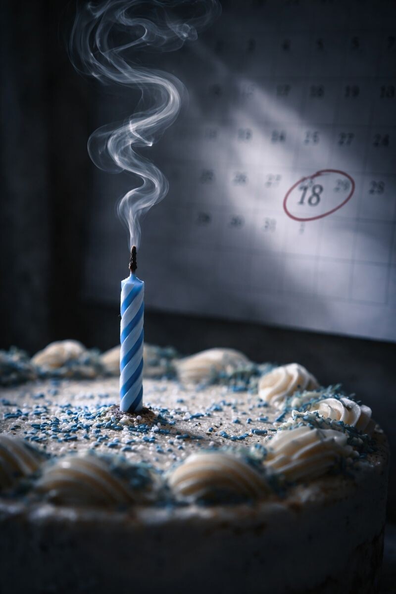 День рождения заранее