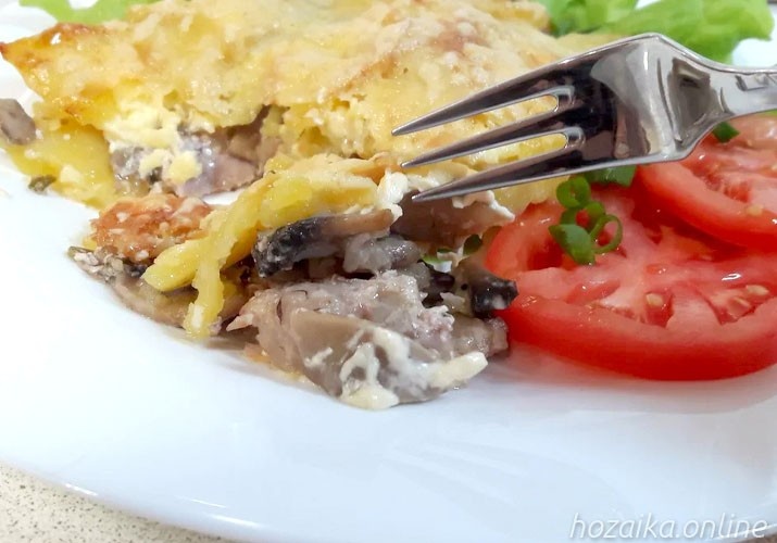 Мясо по-французски в духовке из свинины