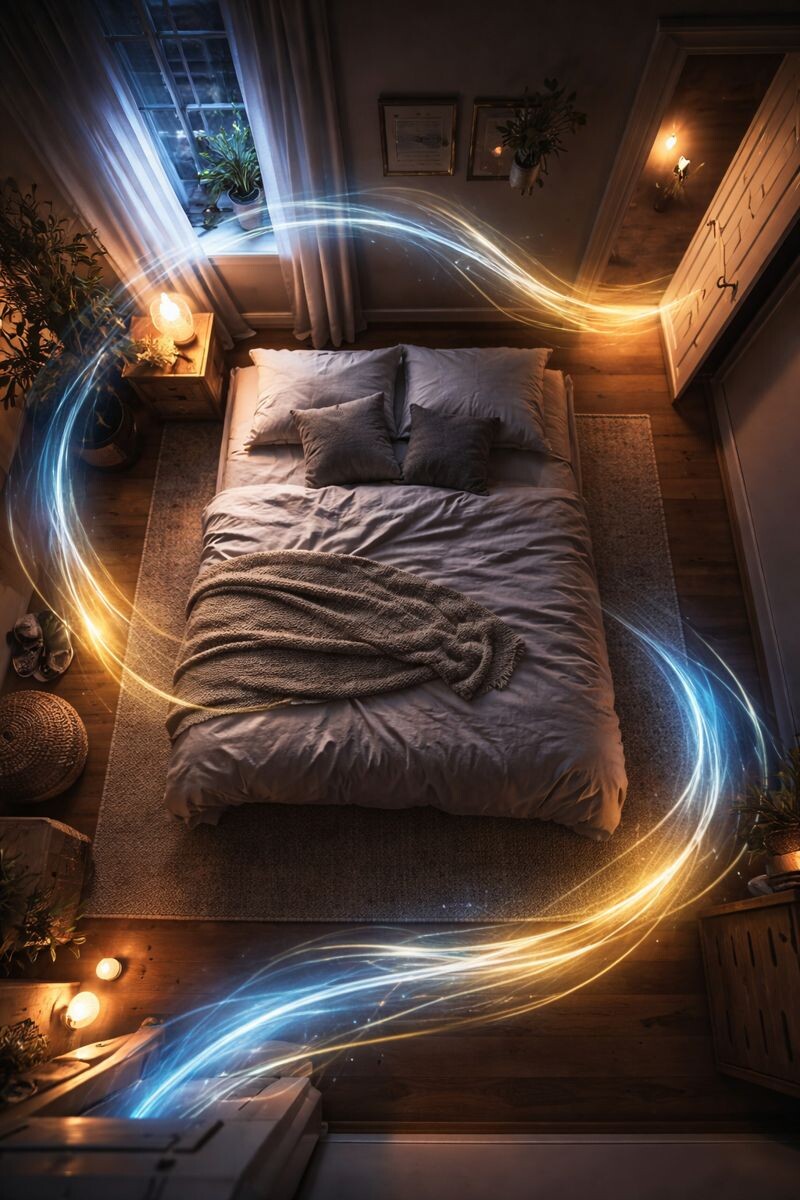 Головой к окну кровать 