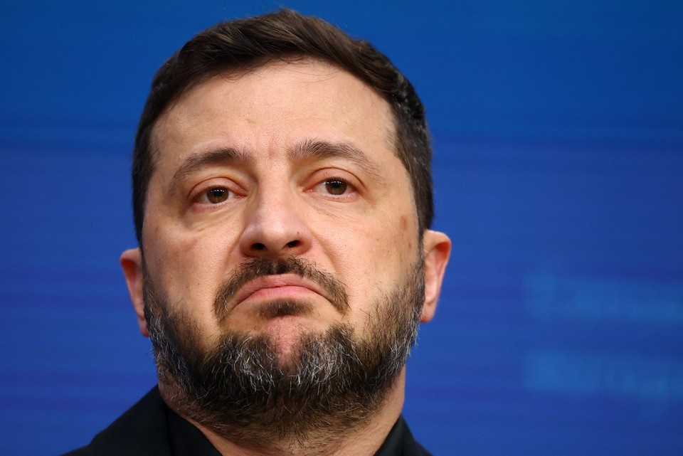    Владимир Зеленский созвал вчера журналистов, которым рассказал якобы про договоренности с США по «мирному плану» REUTERS