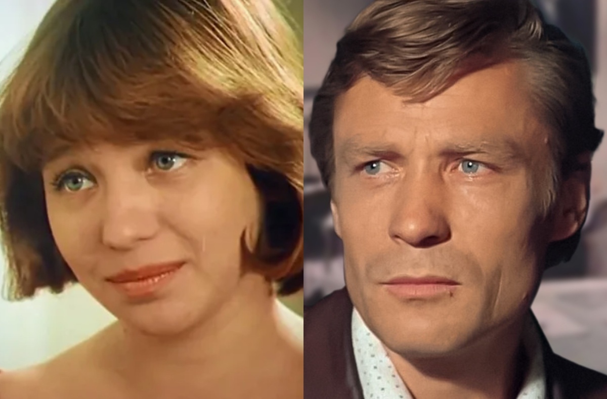 на фото Ольга Кузнецова и Александр Михайлов в молодости