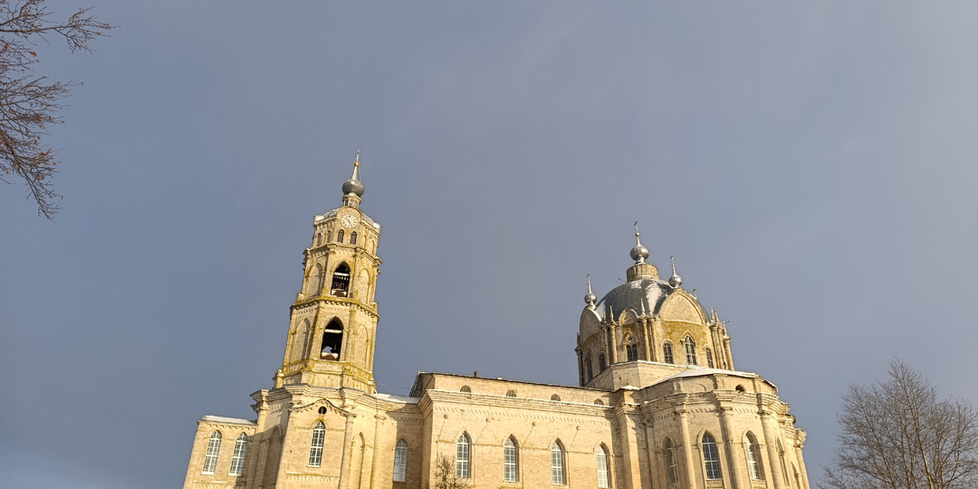 Зима в Гусе Железном Рязанской области