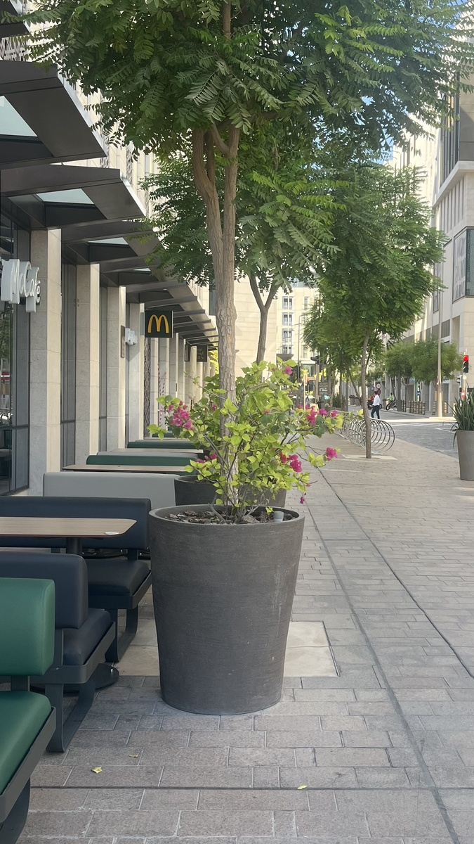 Макдональдс в Дохе. Район Msheireb Downtown.