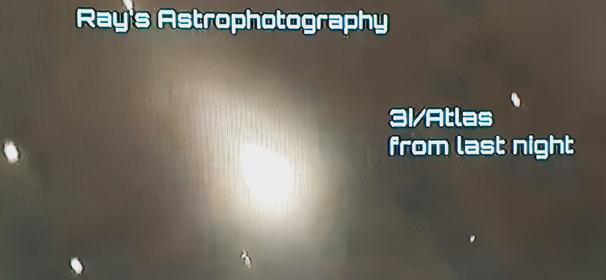 3I/ATLAS 20.12.2025 г. Астрофотограф Рэй. Фото из свободных источников