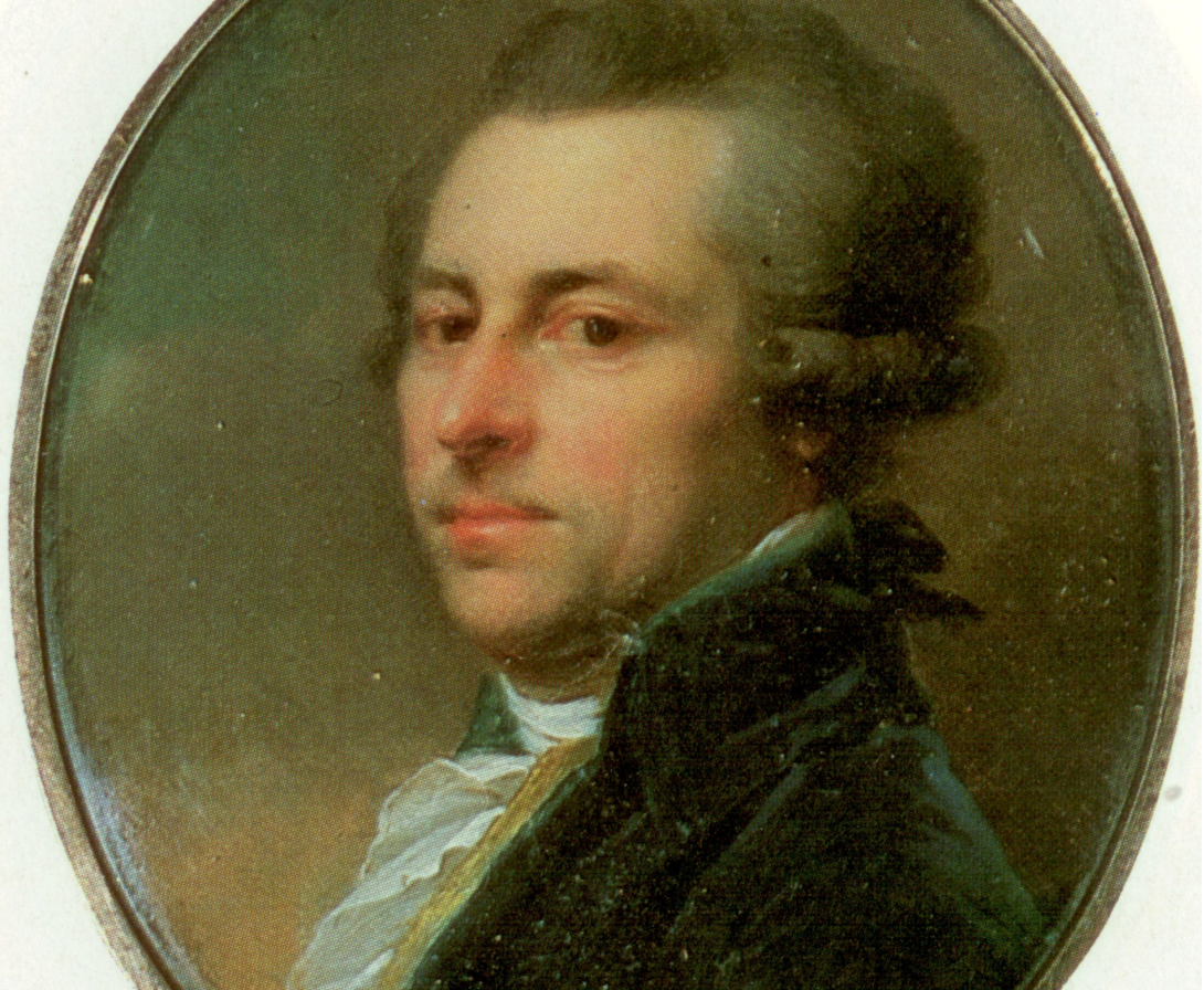 Портретная миниатюра Алексея Мусина-Пушкина. 1790-е гг.
