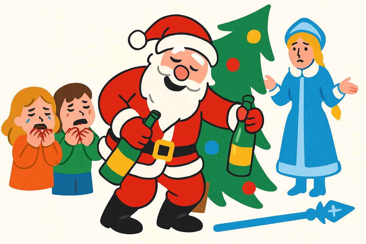 Дед Мороз — синий нос»: что делать, если к ребенку пришел пьяный аниматор?