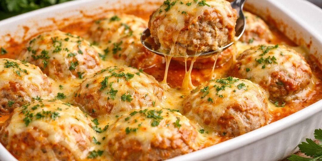 Эти тефтели под сыром съедают раньше, чем я успеваю сесть за стол