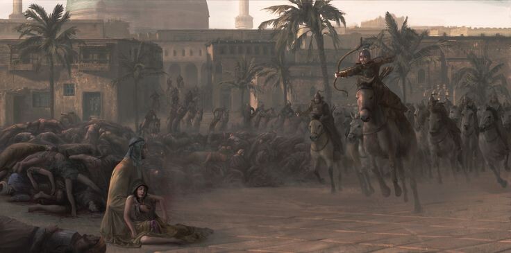 Что монголы сделали с последним халифом?