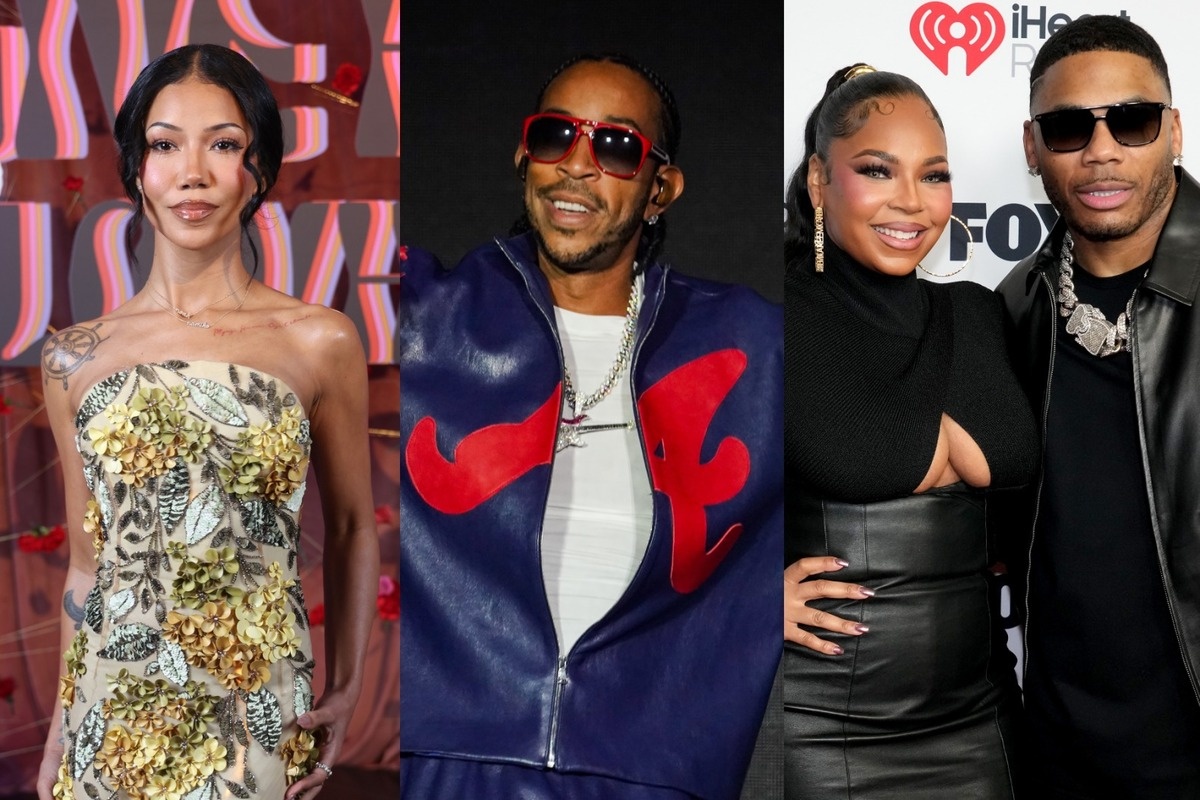 Jhené Aiko, Ludacris, Nelly и AshantiИсточник: Jerritt Clark/Getty Images for Femme It Forward; Julia Beverly/Getty Images; Jeff Kravitz/FilmMagic