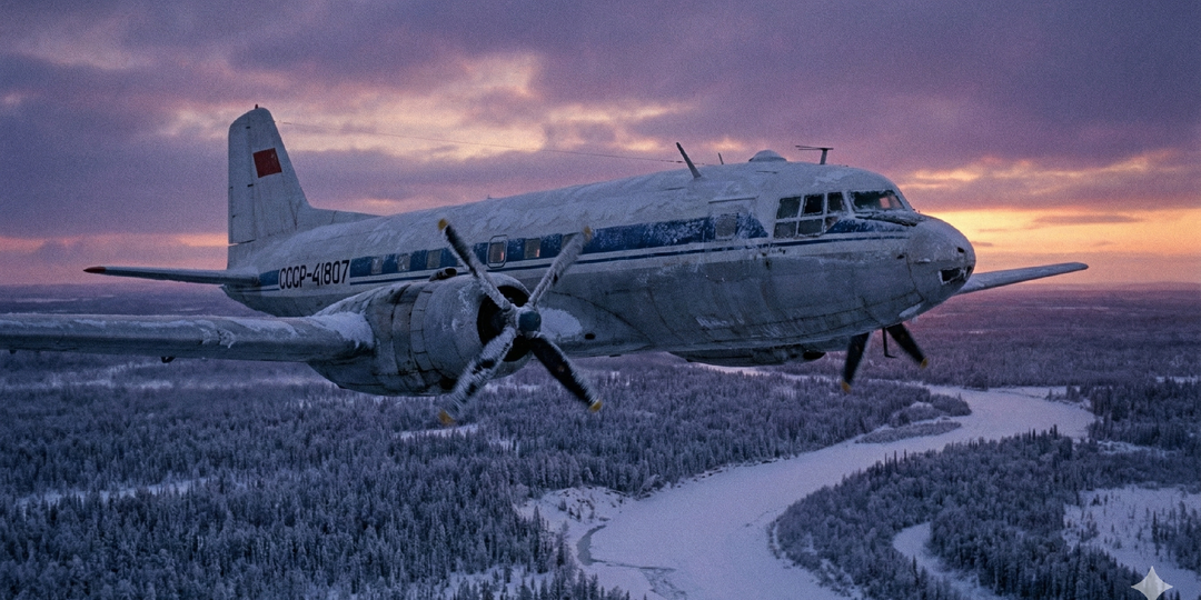 ТАЙНА РЕЙСА 402: КАК ОГРОМНЫЙ САМОЛЕТ ИСЧЕЗ В ТАЙГЕ, А СПУСТЯ МЕСЯЦ ЕГО НАШЛИ ПУСТЫМ