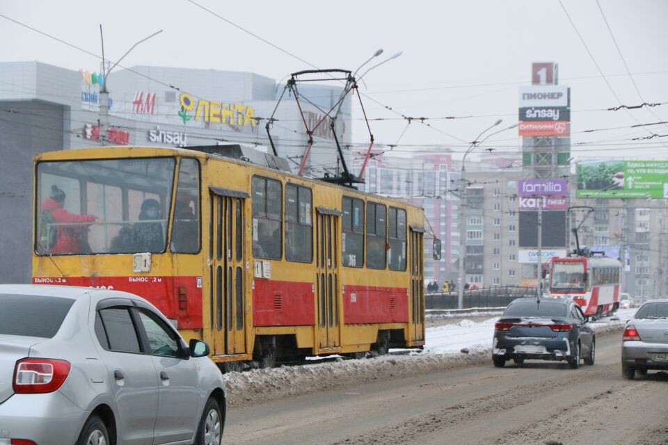    Общественный транспорт в Барнауле. Источник: Олег Укладов