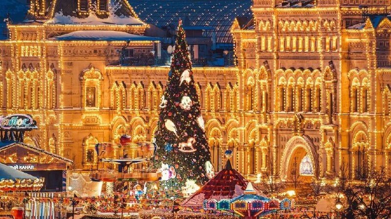     Новогодние елки России. Слава Степанов