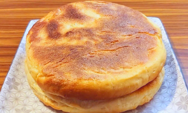 Картофельный пирог на сковороде